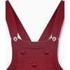 Dima Merino Dungrees, Burgundy - Overalls - 4