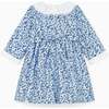 Liliana Smock Dress, Blue Floral - Dresses - 3
