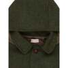 Loden Coat, Green - Coats - 4 - thumbnail