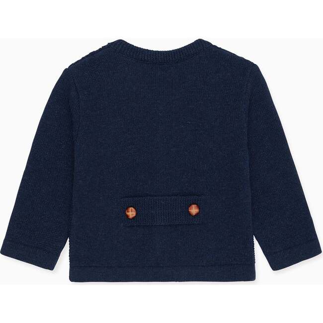 Baby Zas Cardigan, Navy - Cardigans - 4