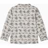 Ania Shirt, Grey Floral - Shirts - 5