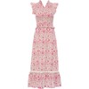 Arabella Maxi, Pink Ditsy - Dresses - 1 - thumbnail