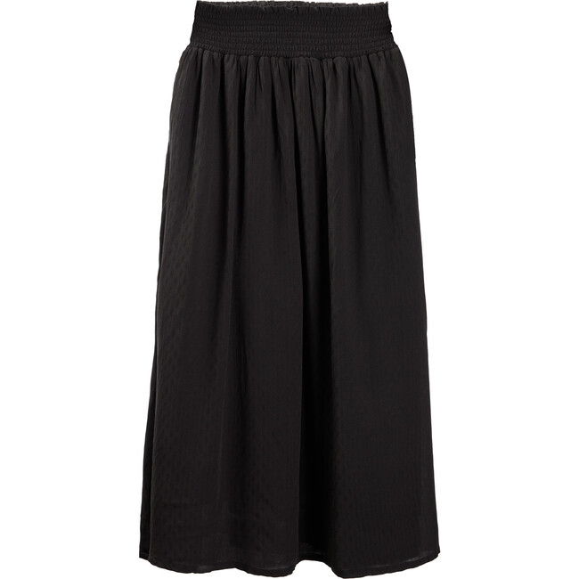 Women's Ana Skirt, Solid Black