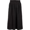 Women's Ana Skirt, Solid Black - Skirts - 1 - thumbnail