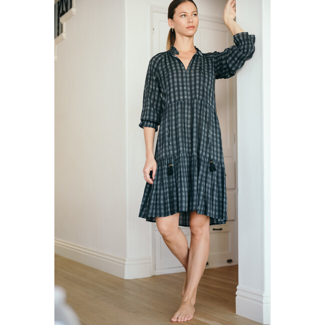 Women's Sienna Midi, Gingham - Dresses - 3