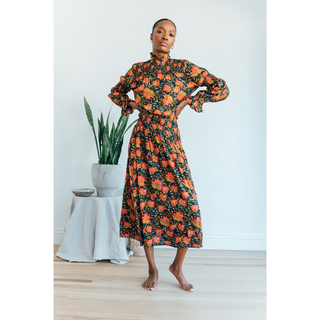 Women's Ana Skirt, Vintage Flowers - Skirts - 3
