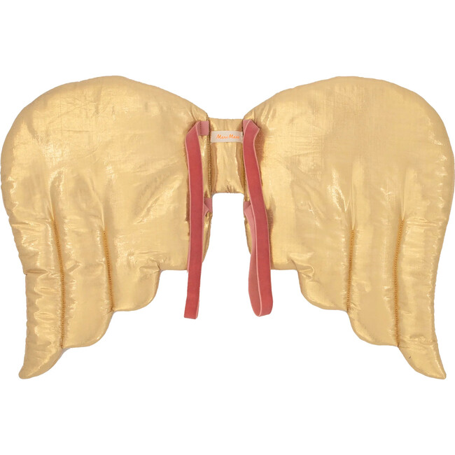 Gold Quilted Angel Wings & Crown - Costumes - 6