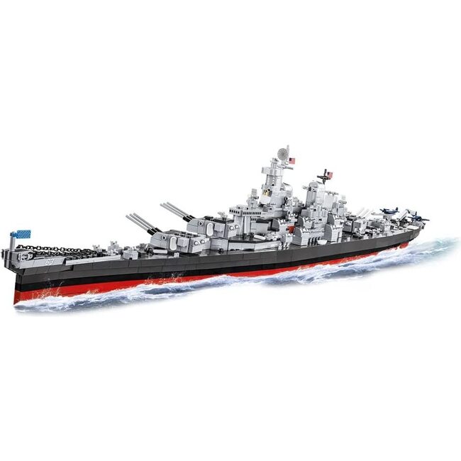 Historical Collection World War II Battleship Missouri (BB-63) (2655 Pieces) - STEM Toys - 2