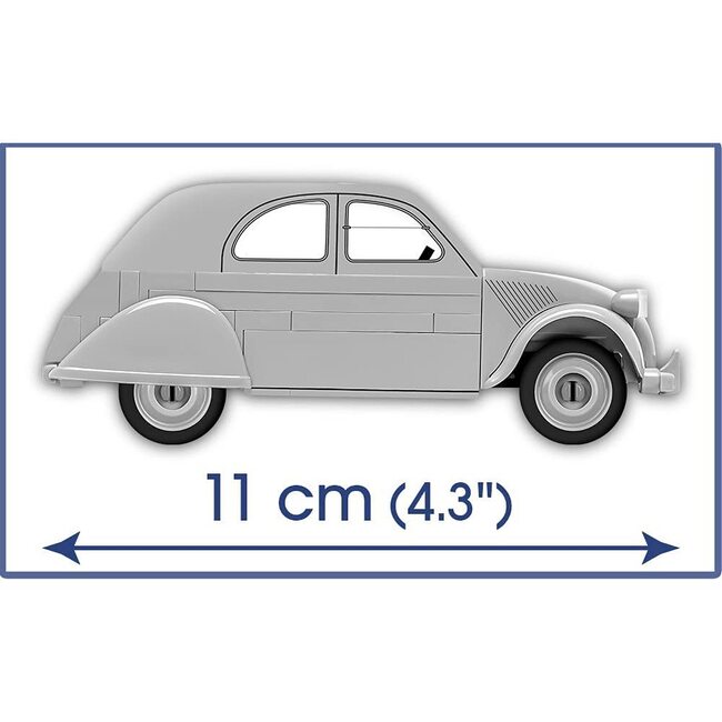 Youngtimer Collection Citroen 2CV type A Vehicle (80 Pieces)