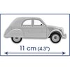 Youngtimer Collection Citroen 2CV type A Vehicle (80 Pieces) - STEM Toys - 2
