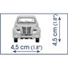 Youngtimer Collection Citroen 2CV type A Vehicle (80 Pieces) - STEM Toys - 3
