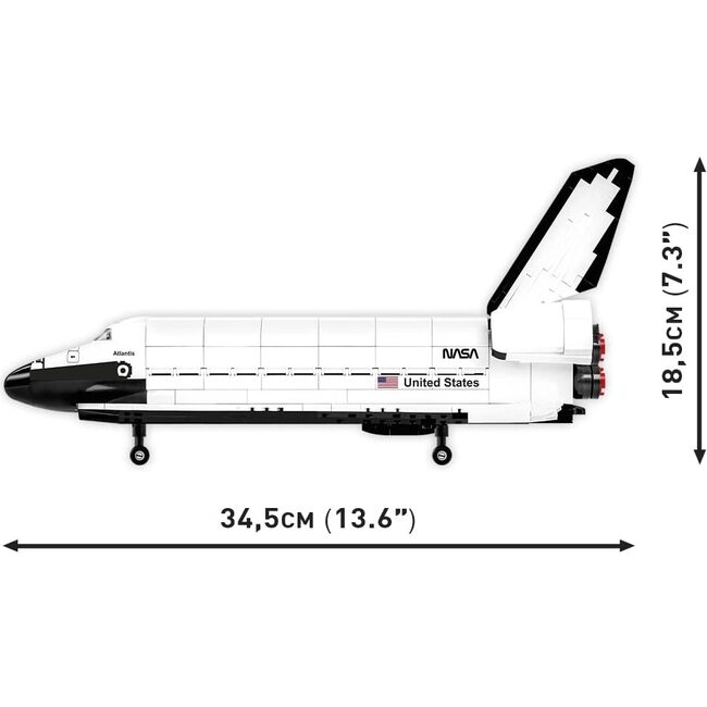 Historical Collection Space Shuttle Atlantis (685 Pieces) - STEM Toys - 2