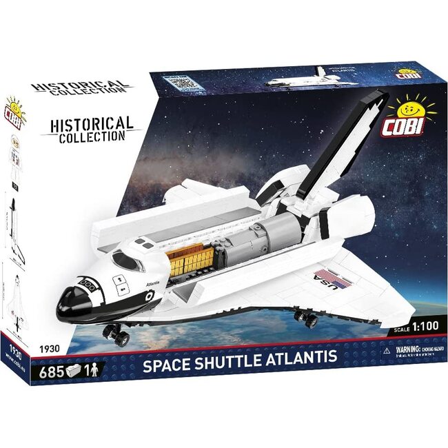 Historical Collection Space Shuttle Atlantis (685 Pieces) - STEM Toys - 3