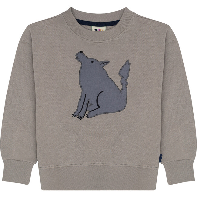 Wolf Sweatshirt, Grey