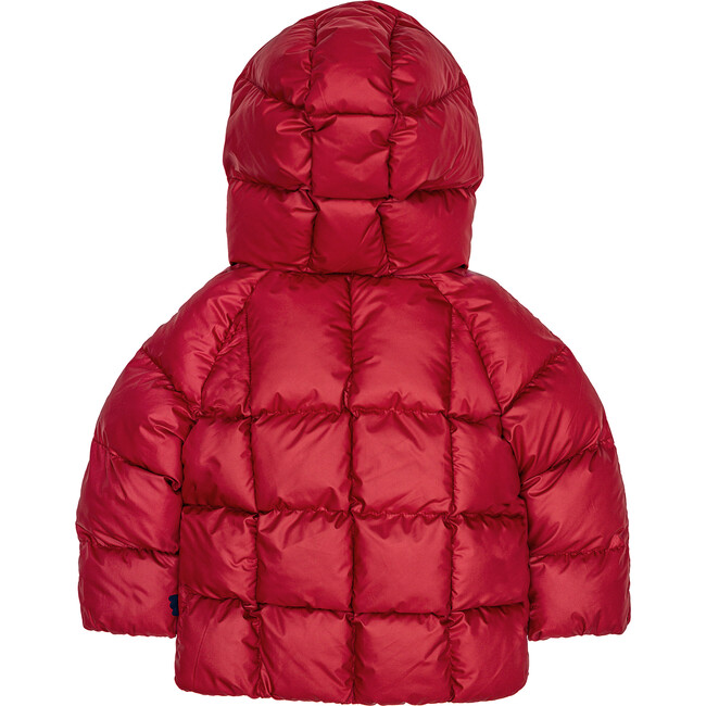 Puffer Jacket, Red - Coats - 3