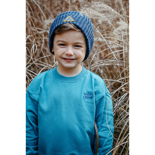 Tree Climber Beanie Hat, Navy - Hats - 3