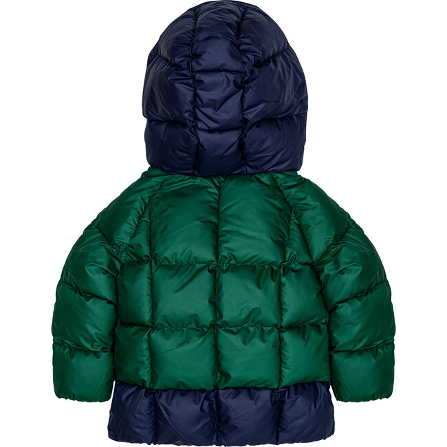 Puffer Jacket, Green - Coats - 3