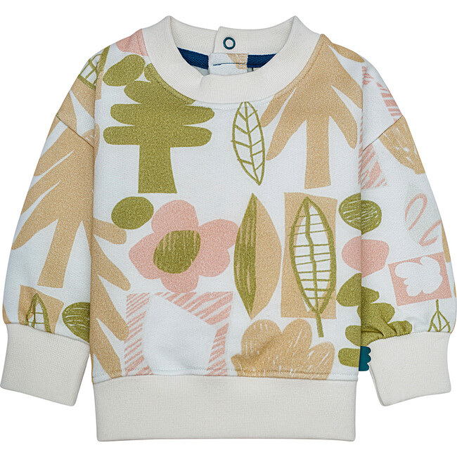 Baby Forest Print Sweatshirt, Multicolors