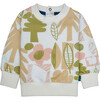 Baby Forest Print Sweatshirt, Multicolors - Sweatshirts - 1 - thumbnail