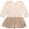 Sadie Sweatshirt Dress, Eggnog - Dresses - 1 - thumbnail