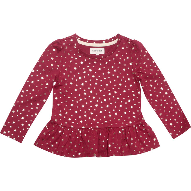 Millie Tunic, Rhododendron Sparkled Stars