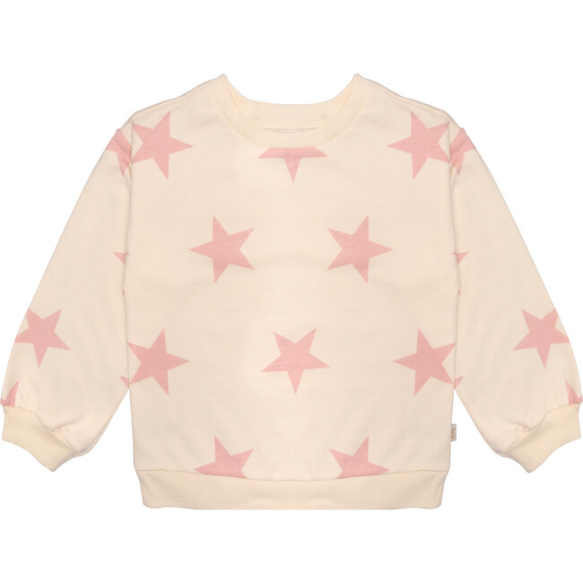 Frankie Sweatshirt, Signature Pink Stars