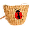 Kids Lady Bug Bag, Natural - Bags - 3