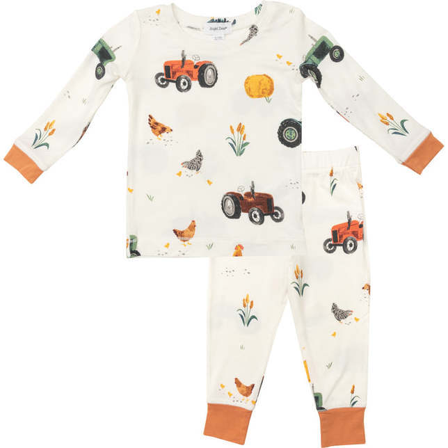 Tractors Lounge Wear Set, Multicolors - Loungewear - 1