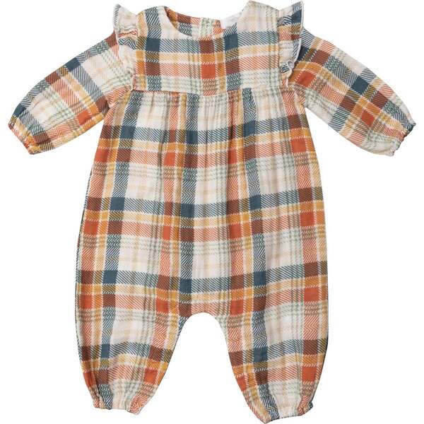 Daisy Shirred Muslin Romper main image 1