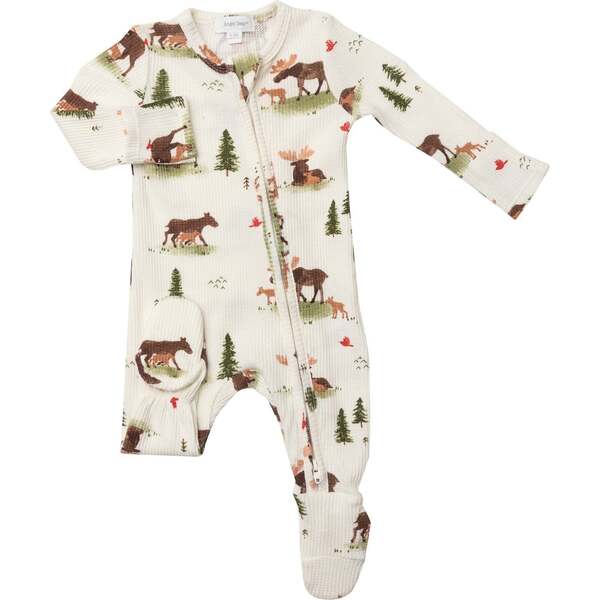 Angel Dear 2 Way Zipper Footie II Mini Tractors main image 1