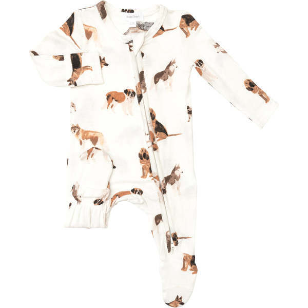 Big Dogs 2-Way Zipper Footie, Multicolors