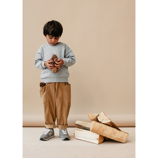 Maxence Pocket Pant, Mushroom - Pants - 3