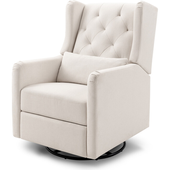 Everly Recliner and Swivel Glider, Cream Eco-Weave