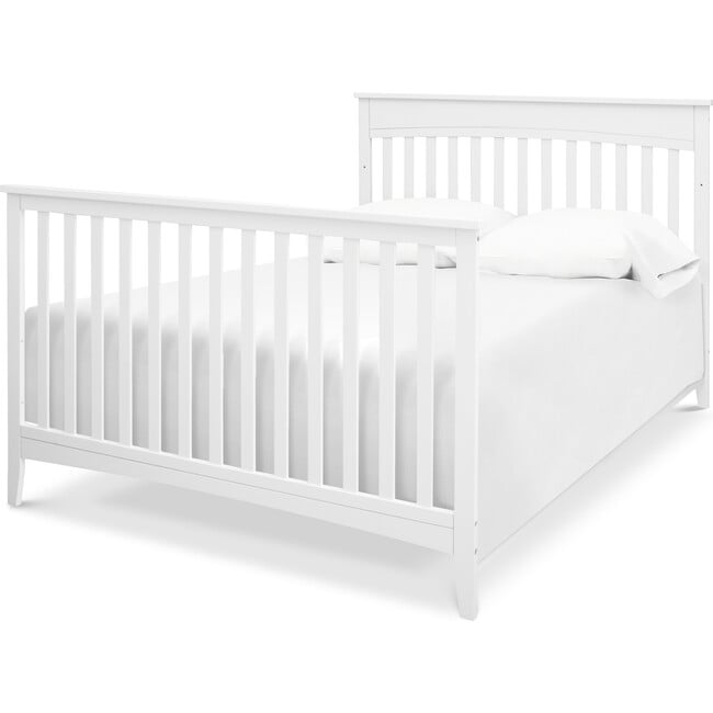 Grove 4-in-1 Convertible Crib, White - Cribs - 4