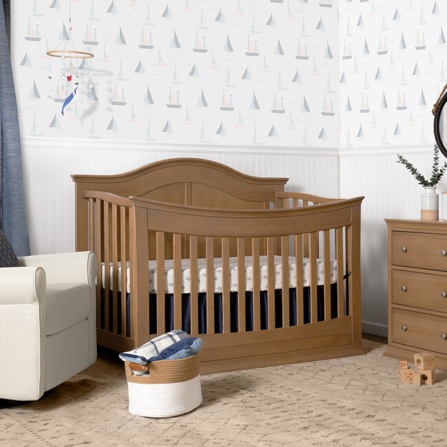 Meadow 4-in-1 Convertible Crib, Hazelnut - Cribs - 3