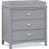 Nolan 3-Drawer Dresser, Grey - Dressers - 5 - thumbnail