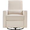 Piper Recliner and Swivel Glider, Cream with Cream Piping - Nursery Chairs - 5