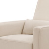 Piper Recliner and Swivel Glider, Cream with Cream Piping - Nursery Chairs - 7