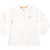 Long Sleeve Carter Polo, 8th Street Ivory - Polo Shirts - 1 - thumbnail