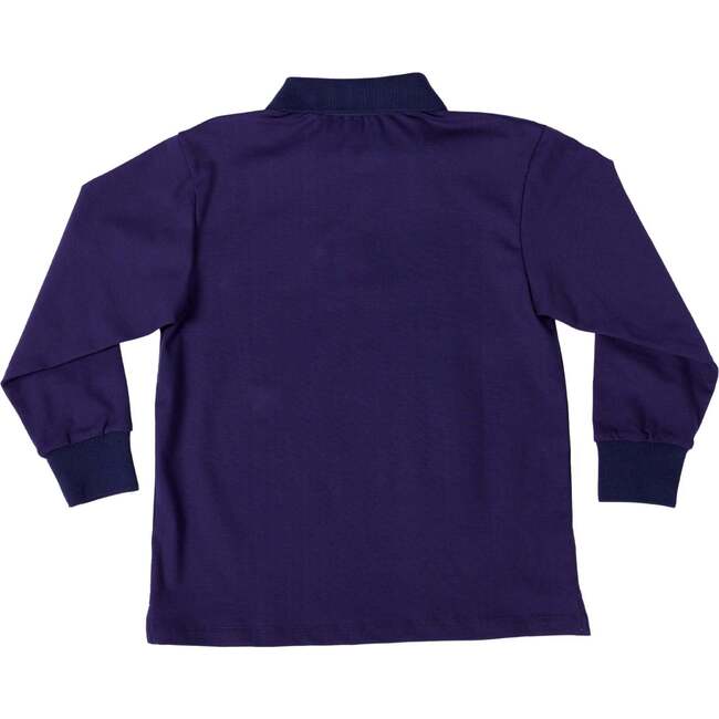 Long Sleeve Carter Polo, Narragansett Navy - Polo Shirts - 2