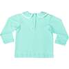 Long Sleeve Teddy Peter Pan, Golden Isles Green - Shirts - 4