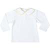 Long Sleeve Teddy Peter Pan, Sea Island Sunshine Trim - Shirts - 1 - thumbnail