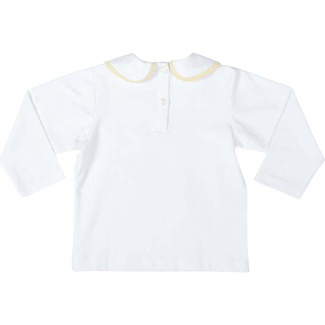 Long Sleeve Teddy Peter Pan, Sea Island Sunshine Trim - Shirts - 2