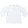 Long Sleeve Teddy Peter Pan, Sea Island Sunshine Trim - Shirts - 2