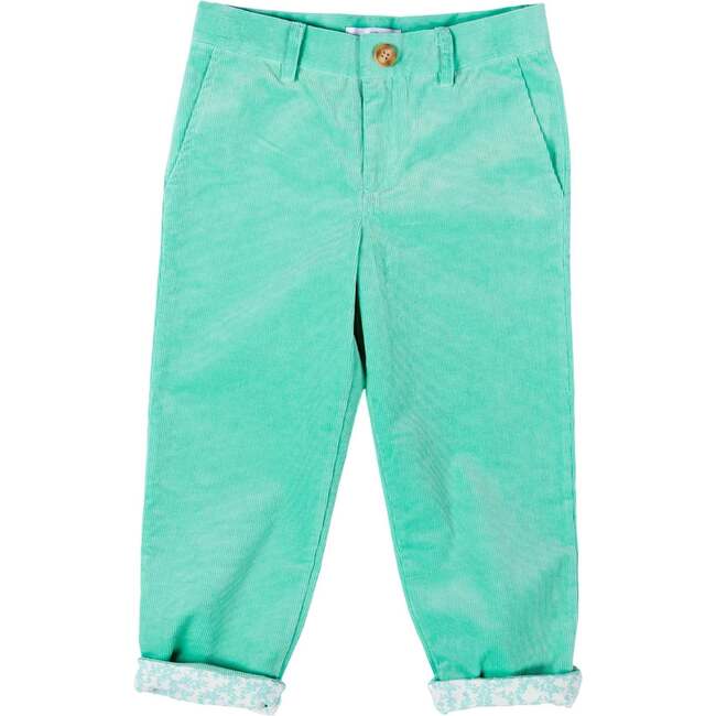 Bradford Trousers, Golden Isles Green - Pants - 1