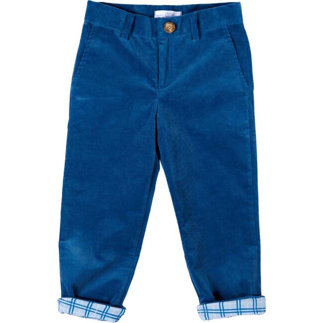 Bradford Trousers, Boathouse Blue - Pants - 1