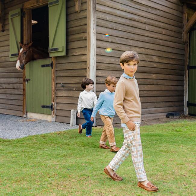Bradford Trousers, Palmette Plaid - Pants - 4