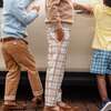 Bradford Trousers, Palmette Plaid - Pants - 5