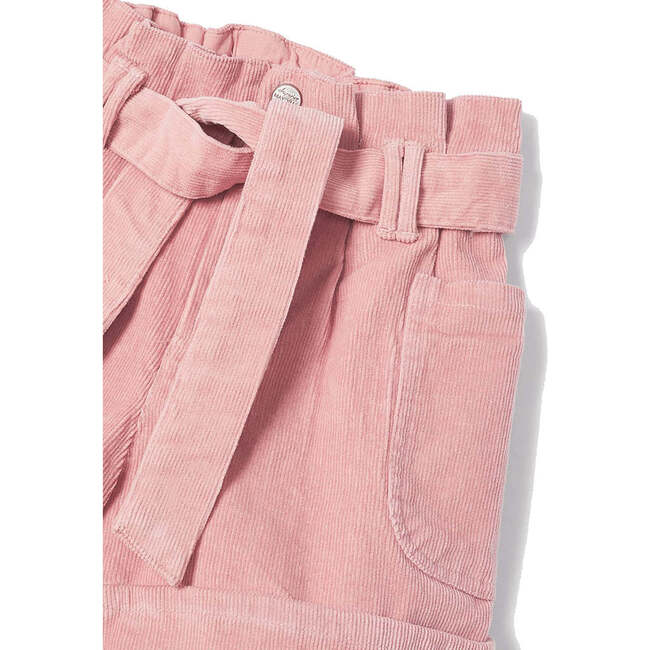 Rose Corduroy Shorts, Pink