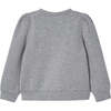 Polka Dot Knit Sweater, Silver - Sweaters - 5